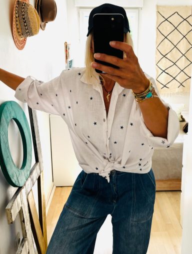 chemise étoiles 